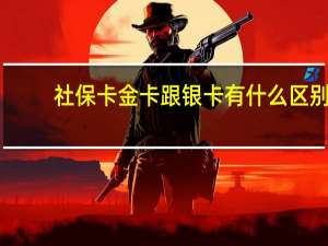 社保卡金卡跟银卡有什么区别