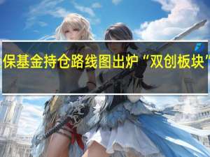 社保基金持仓路线图出炉“双创板块”受青睐
