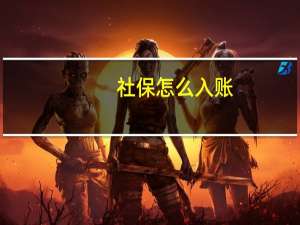 社保怎么入账