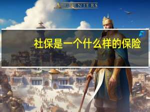 社保是一个什么样的保险（社保是什么保险）