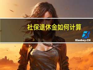社保退休金如何计算