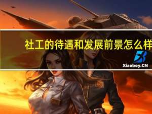 社工的待遇和发展前景怎么样