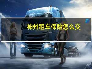 神州租车保险怎么交