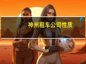神州租车公司性质