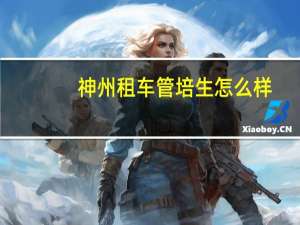 神州租车管培生怎么样