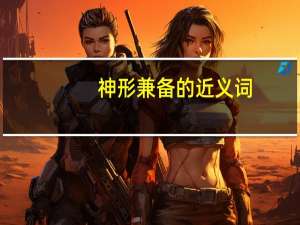 神形兼备的近义词