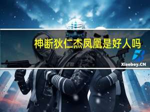 神断狄仁杰凤凰是好人吗