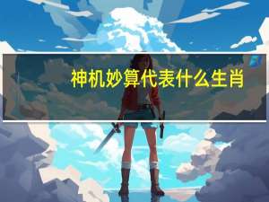 神机妙算代表什么生肖