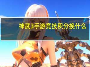 神武3手游竞技积分换什么