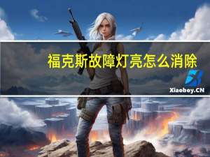 福克斯故障灯亮怎么消除