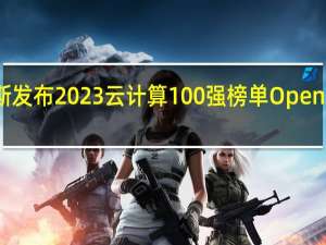 福布斯发布2023云计算100强榜单OpenAI位列第一