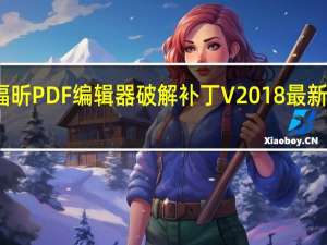 福昕PDF编辑器破解补丁 V2018 最新免费版（福昕PDF编辑器破解补丁 V2018 最新免费版功能简介）