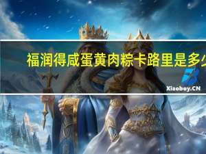 福润得 咸蛋黄肉粽卡路里是多少