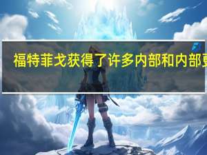 福特菲戈获得了许多内部和内部更新