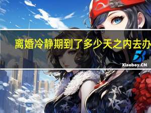 离婚冷静期到了多少天之内去办理
