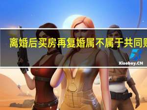 离婚后买房再复婚属不属于共同财产