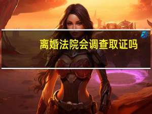 离婚法院会调查取证吗