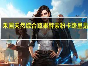 禾园 天然综合蔬果酵素粉卡路里是多少
