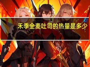 禾季 全麦吐司的热量是多少