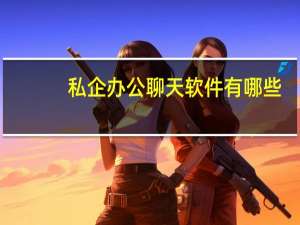 私企办公聊天软件有哪些