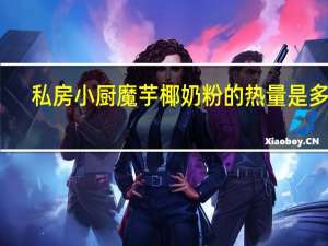 私房小厨 魔芋椰奶粉的热量是多少