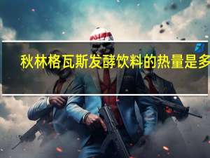 秋林 格瓦斯发酵饮料的热量是多少