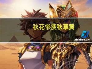 秋花惨淡秋草黄,耿耿秋灯秋夜长的意思