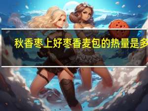 秋香 枣上好枣香麦包的热量是多少