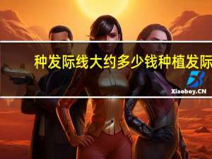 种发际线大约多少钱 种植发际线要多少钱