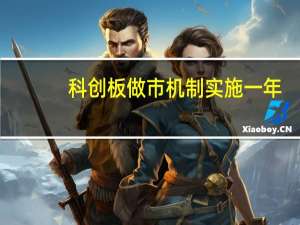 科创板做市机制实施一年：覆盖股票超三成做市标的流动性改善