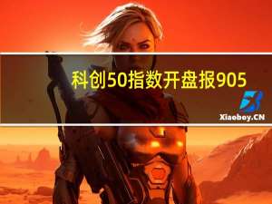科创50指数开盘报905.92点跌0.18%