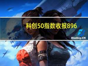 科创50指数收报896.55点涨0.76%