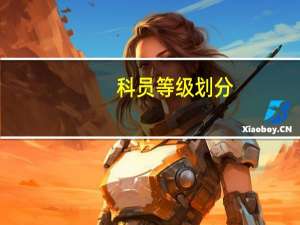 科员等级划分