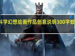 科学幻想绘画作品创意说明300字蛟龙一号