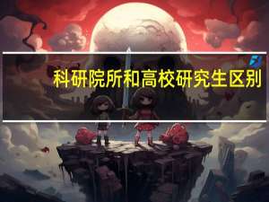 科研院所和高校研究生区别