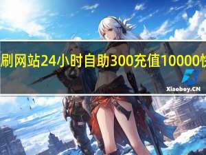 秒刷网站24小时自助 300充值10000快币渠道(秒刷网低价)