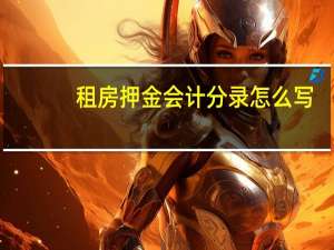 租房押金会计分录怎么写