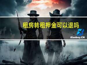 租房转租押金可以退吗
