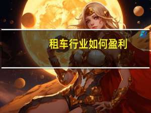租车行业如何盈利