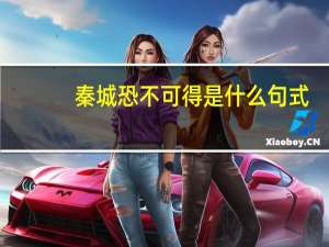 秦城恐不可得是什么句式（秦城恐不可得 徒见欺 是什么意思）