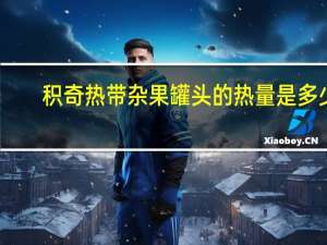 积奇 热带杂果罐头的热量是多少