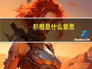 积棍是什么意思