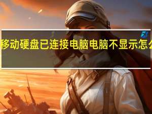 移动硬盘已连接电脑电脑不显示怎么回事（移动硬盘已连接电脑电脑不显示）