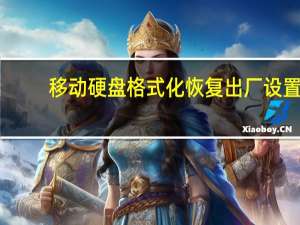 移动硬盘格式化恢复出厂设置（移动硬盘格式化恢复）