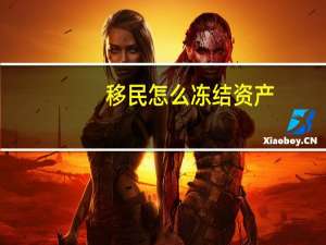 移民怎么冻结资产