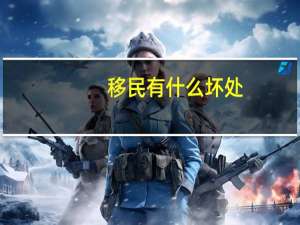 移民有什么坏处