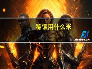 稀饭用什么米