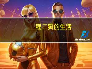 程二狗的生活