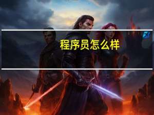 程序员怎么样