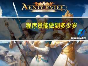 程序员能做到多少岁